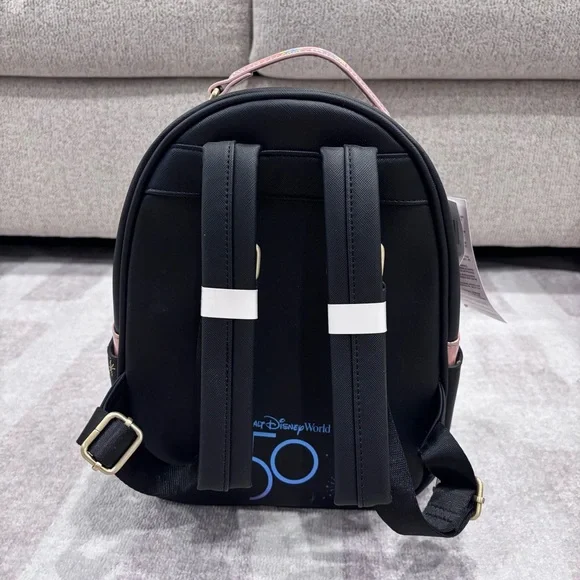 Disney Black and Gold Castle Backpack Backpacks